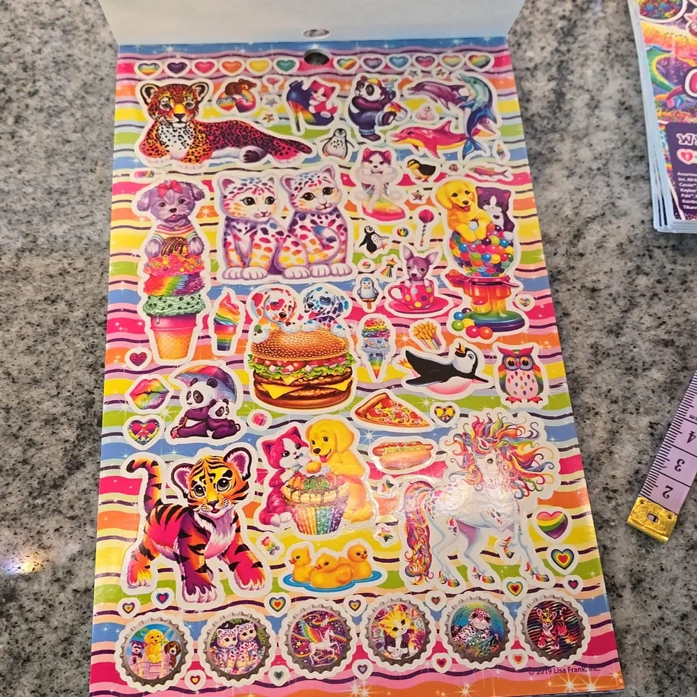 Lisa Frank Sticker Book - Picture 4 of 4